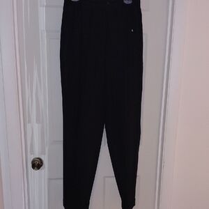 Lauren Ralph Lauren 12 Lined Wool Trousers Pleated Button Zip Cuffs, Pockets